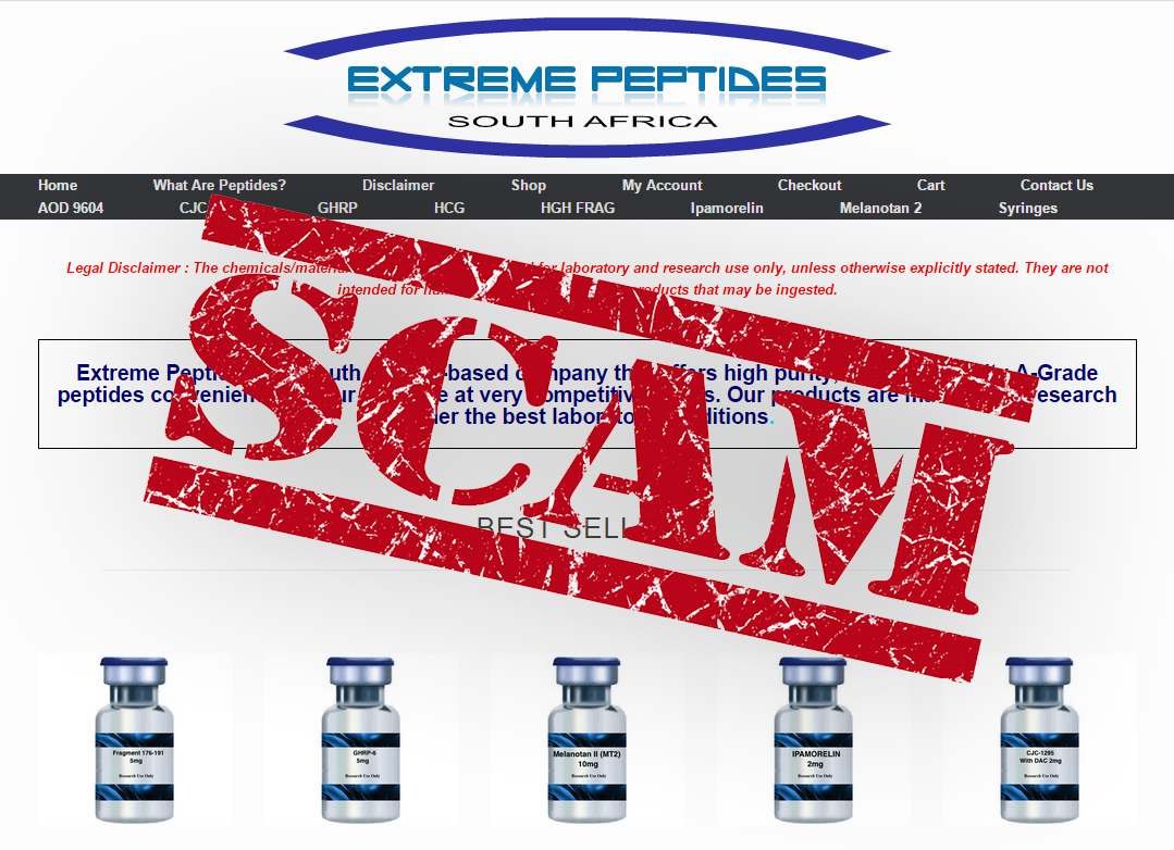 south african extreme peptides